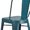 Flash Furniture Distressed Blue-TL Metal Stool, PK4 4-ET-3534-30-KB-GG - alternate 8