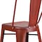 Flash Furniture Distressed Red Metal Stool, PK4 4-ET-3534-30-RD-GG - alternate 3