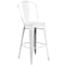 Flash Furniture Distressed White Metal Stool, PK4 4-ET-3534-30-WH-GG - alternate 9