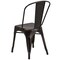 Flash Furniture Distressed Copper Metal Indoor-Outdoor Stackable Chair, PK4 4-ET-3534-COP-GG - alternate 6
