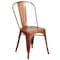 Flash Furniture Copper Metal Indoor-Outdoor Stackable Chair, PK4 4-ET-3534-POC-GG - alternate 10