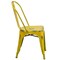 Flash Furniture Distressed Yellow Metal Indoor-Outdoor Stackable Chair, PK4 4-ET-3534-YL-GG - alternate 10