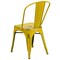 Flash Furniture Distressed Yellow Metal Indoor-Outdoor Stackable Chair, PK4 4-ET-3534-YL-GG - alternate 9