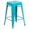 Flash Furniture 24"H Backless Teal-Blue Counter Height Stool, PK4 4-ET-BT3503-24-CB-GG - alternate 10