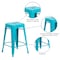 Flash Furniture 24"H Backless Teal-Blue Counter Height Stool, PK4 4-ET-BT3503-24-CB-GG - alternate 3