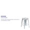 Flash Furniture 24" High Backless White Counter Height Stool, PK4 4-ET-BT3503-24-WH-GG - alternate 10