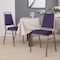 Flash Furniture Navy Fabric Banquet Chair, PK4 4-FD-BHF-1-ALLGOLD-0849-NVY-GG - alternate 1