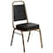Flash Furniture Black Vinyl Banquet Chair, PK4 4-FD-BHF-1-ALLGOLD-BK-GG - alternate 2