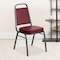 Flash Furniture Burgundy Vinyl Banquet Chair, PK4 4-FD-BHF-1-SILVERVEIN-BY-GG - alternate 1