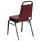 Flash Furniture Burgundy Vinyl Banquet Chair, PK4 4-FD-BHF-1-SILVERVEIN-BY-GG - alternate 6