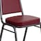 Flash Furniture Burgundy Vinyl Banquet Chair, PK4 4-FD-BHF-1-SILVERVEIN-BY-GG - alternate 8