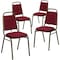 Flash Furniture Burgundy Fabric Banquet Chair, PK4 4-FD-BHF-2-BY-GG - alternate 2