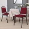 Flash Furniture Burgundy Fabric Banquet Chair, PK4 4-FD-BHF-2-BY-GG - alternate 1