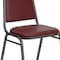Flash Furniture Burgundy Vinyl Banquet Chair, PK4 4-FD-BHF-2-BY-VYL-GG - alternate 9