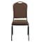 Flash Furniture Brown Fabric Banquet Chair, PK4 4-FD-C01-COPPER-008-T-02-GG - alternate 6