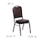 Flash Furniture Brown Vinyl Banquet Chair, PK4 4-FD-C01-COPPER-BRN-VY-GG - alternate 2
