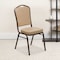 Flash Furniture Tan Vinyl Banquet Chair, PK4 4-FD-C01-COPPER-TN-VY-GG - alternate 1
