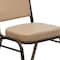 Flash Furniture Tan Vinyl Banquet Chair, PK4 4-FD-C01-COPPER-TN-VY-GG - alternate 5