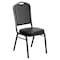 Flash Furniture Black Vinyl Banquet Chair, PK4 4-FD-C01-GOLDVEIN-BK-VY-GG - alternate 9