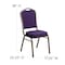 Flash Furniture Purple Fabric Banquet Chair, PK4 4-FD-C01-PUR-GV-GG - alternate 9