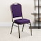 Flash Furniture Purple Fabric Banquet Chair, PK4 4-FD-C01-PUR-GV-GG - alternate 1