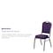 Flash Furniture Purple Fabric Banquet Chair, PK4 4-FD-C01-PUR-GV-GG - alternate 7