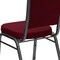Flash Furniture Burgundy Fabric Banquet Chair, PK4 4-FD-C01-SILVERVEIN-3169-GG - alternate 5