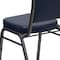 Flash Furniture Navy Vinyl Banquet Chair, PK4 4-FD-C01-SILVERVEIN-NY-VY-GG - alternate 4