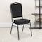Flash Furniture Black Fabric Banquet Chair, PK4 4-FD-C01-SILVERVEIN-S076-GG - alternate 1