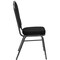 Flash Furniture Black Fabric Banquet Chair, PK4 4-FD-C01-SILVERVEIN-S076-GG - alternate 7