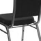 Flash Furniture Black Fabric Banquet Chair, PK4 4-FD-C01-SILVERVEIN-S076-GG - alternate 10