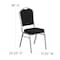 Flash Furniture Black Fabric Banquet Chair, PK4 4-FD-C01-S-11-GG - alternate 8