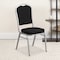 Flash Furniture Black Fabric Banquet Chair, PK4 4-FD-C01-S-11-GG - alternate 1