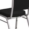Flash Furniture Black Fabric Banquet Chair, PK4 4-FD-C01-S-11-GG - alternate 9