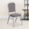 Flash Furniture Gray Fabric Banquet Chair, PK4 4-FD-C01-S-12-GG - alternate 1