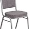 Flash Furniture Gray Fabric Banquet Chair, PK4 4-FD-C01-S-12-GG - alternate 4