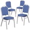 Flash Furniture Blue Fabric Banquet Chair, PK4 4-FD-C01-S-7-GG - alternate 8
