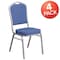 Flash Furniture Blue Fabric Banquet Chair, PK4 4-FD-C01-S-7-GG - alternate 3