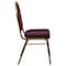 Flash Furniture Burgundy Fabric Banquet Chair, PK4 4-FD-C03-ALLGOLD-EFE1679-GG - alternate 7