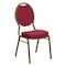 Flash Furniture Burgundy Fabric Banquet Chair, PK4 4-FD-C04-ALLGOLD-2804-GG - alternate 2