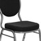Flash Furniture Black Fabric Banquet Chair, PK4 4-FD-C04-SILVERVEIN-S076-GG - alternate 8