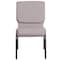 Flash Furniture Gray Dot Fabric Church Chair, PK4 4-FD-CH02185-SV-GYDOT-GG - alternate 7