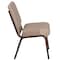 Flash Furniture Beige Fabric Church Chair, PK4 4-FD-CH0221-4-CV-BGE1-GG - alternate 7