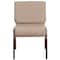 Flash Furniture Beige Fabric Church Chair, PK4 4-FD-CH0221-4-CV-BGE1-GG - alternate 6
