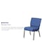 Flash Furniture Blue Fabric Church Chair, PK4 4-FD-CH0221-4-GV-BLUE-GG - alternate 6