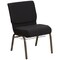 Flash Furniture Black Dot Fabric Church Chair, PK4 4-FD-CH0221-4-GV-S0806-BAS-GG - alternate 5