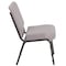 Flash Furniture Gray Dot Fabric Church Chair, PK4 4-FD-CH0221-4-SV-GYDOT-GG - alternate 7