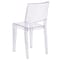 Flash Furniture Phantom Series Transparent Stacking Side Chair, PK4 4-FH-121-APC-GG - alternate 3