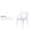 Flash Furniture Nesting Series Transparent Stacking Side Chair, PK4 4-FH-173-APC-GG - alternate 8