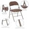 Flash Furniture HERCULES Series Double Braced Beige Vinyl Folding Chair, PK4 4-HA-F003D-BGE-GG - alternate 7